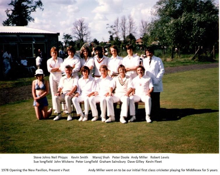 1978 Present v Past to open the new Pavilion.jpg